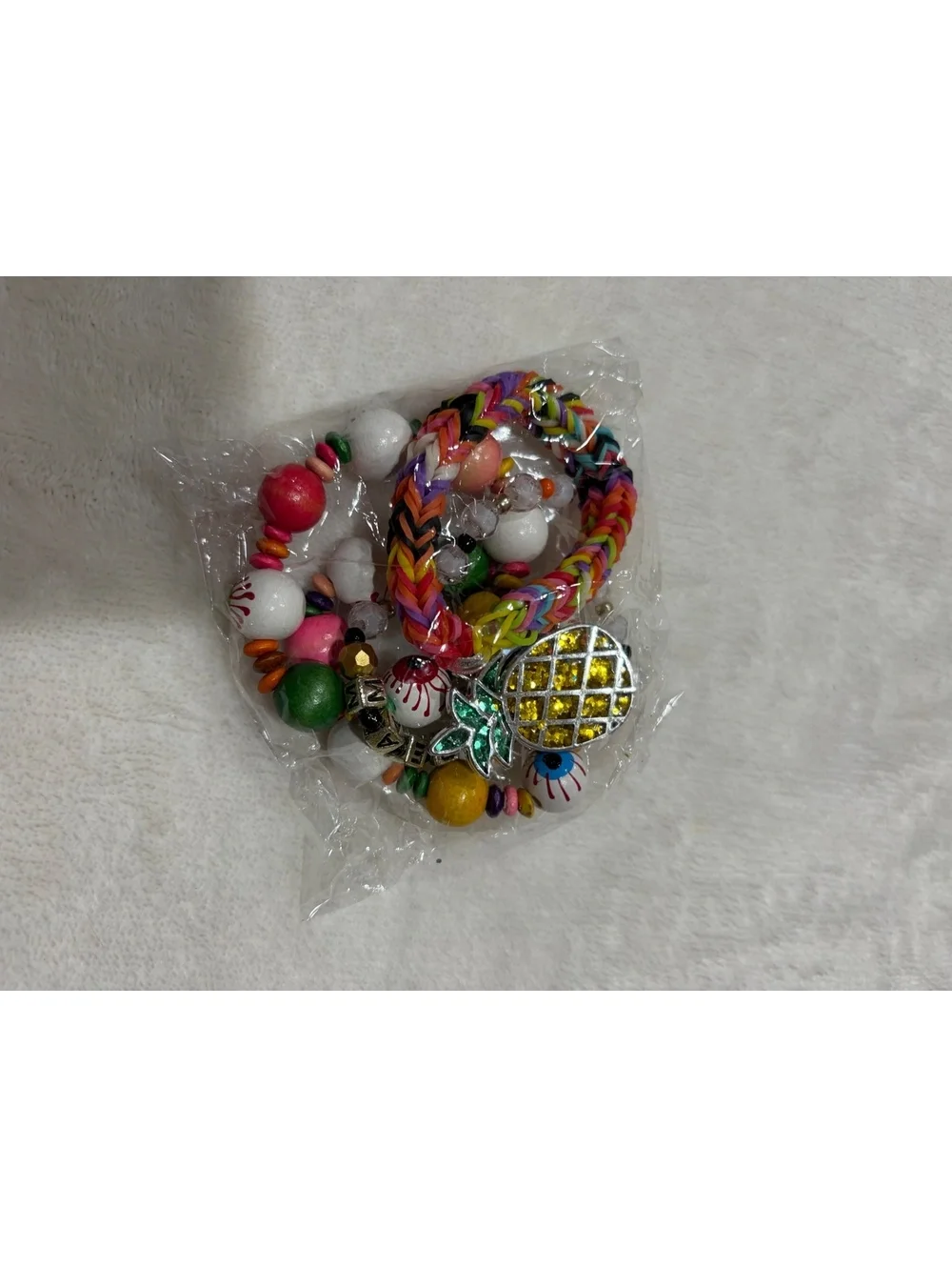 Lot of NEW kids jewelry and jewelry making accessories necklace bracelet beads